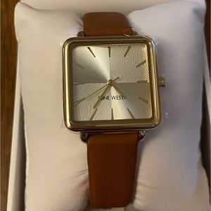 Nine West watch never worn, brand new!